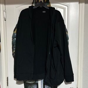 Hurley Men's Black Zip Up Jacket